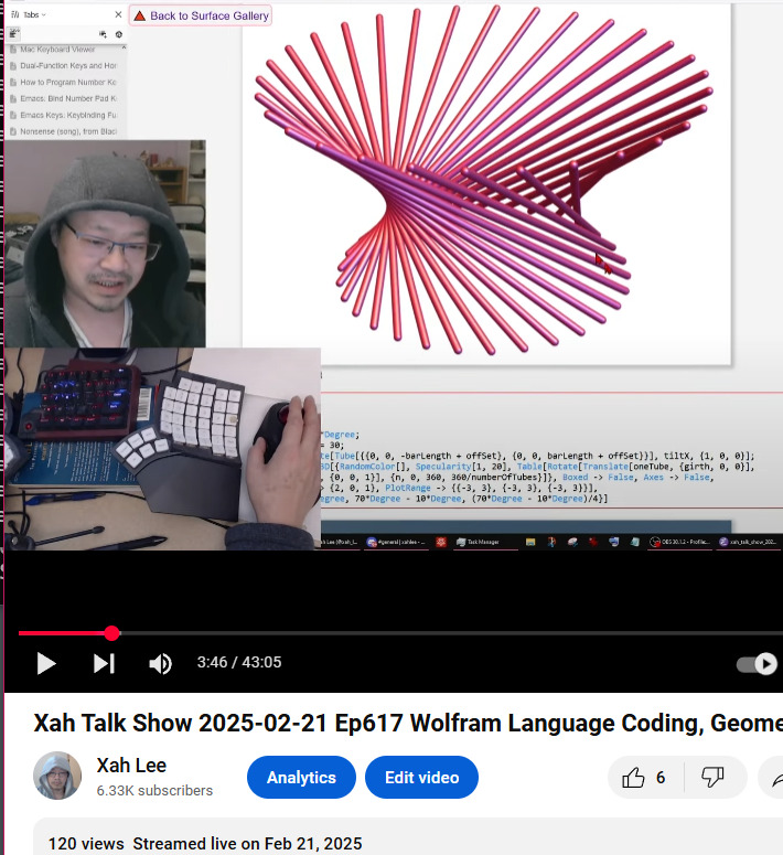 xah talk show 2025-02-21 DrH6k