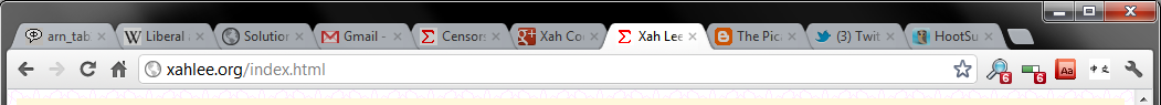 Google Chrome UI tabs 2012-04-04