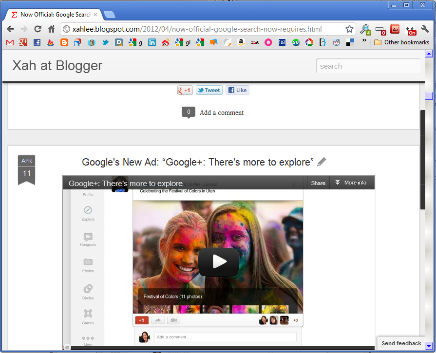 Google blogger dynamic user interface 2012-04-12
