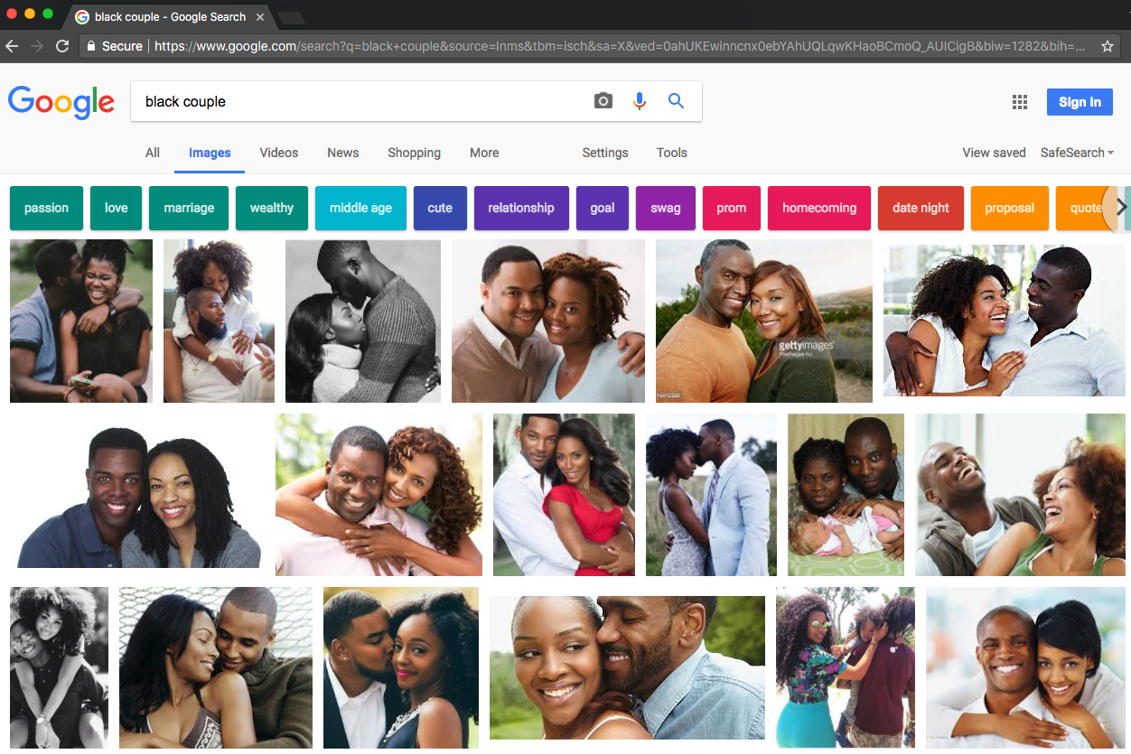 google search image black couple 2018-01-20