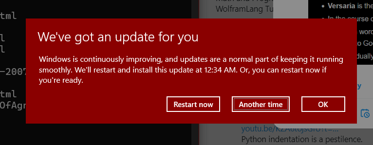 windows 10 update warning 2024-05-15