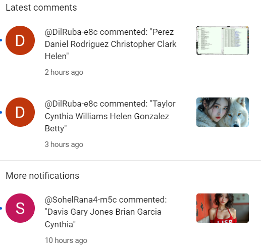 youtube person names spam 2024-09-02 Bry26