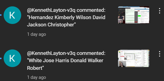 youtube person names spam 2024-09-08 7k9yv