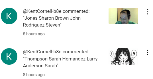 youtube person names spam 2024-09-09 124638