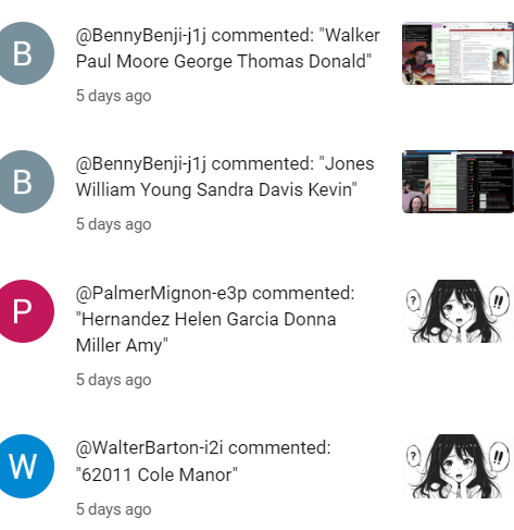 youtube person names spam 2024-09-09 125439