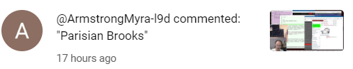 youtube person names spam 2024-09-11 VKJQh