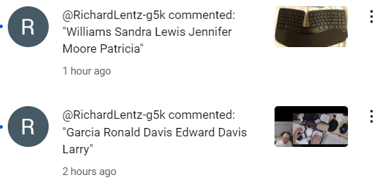 youtube person names spam 2024-09-11 YVhVJ