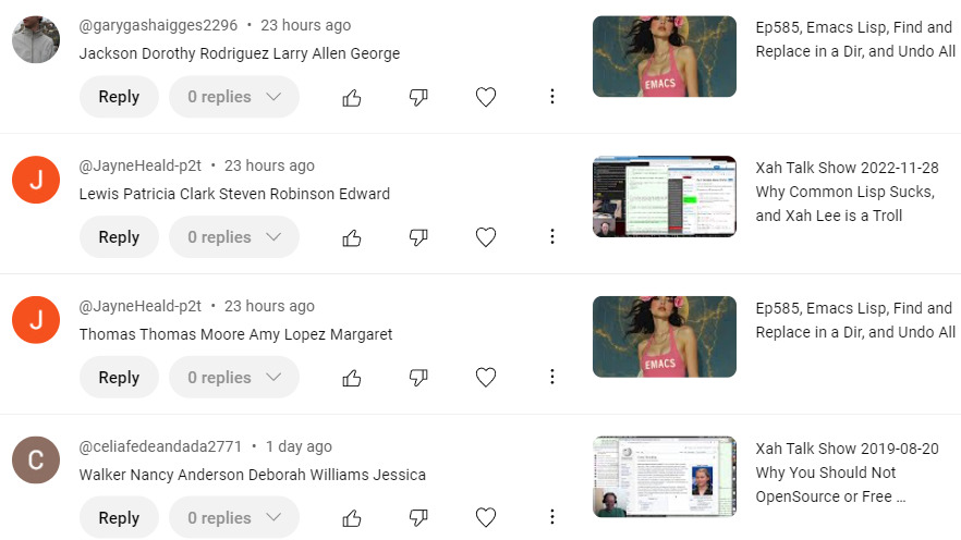 youtube person names spam 2024-09-19 szpPq