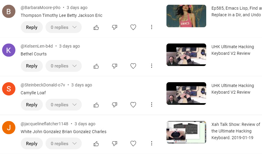 youtube person names spam 2024-09-23 wyH4x