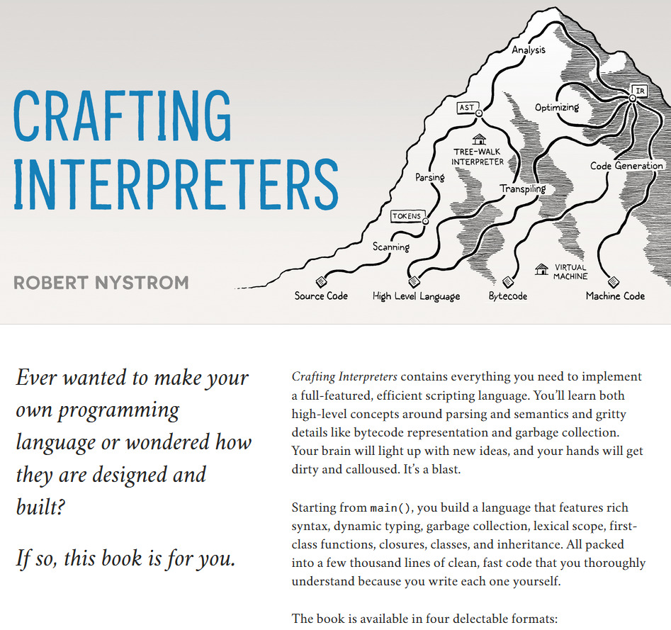 crafting interpreters 2024-11-01 RmYXQ
